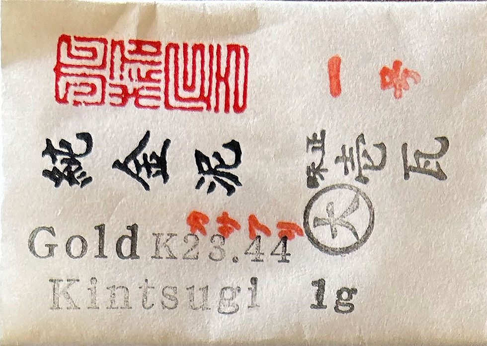 Miniature : Poudre or K 23.44 kintsugi