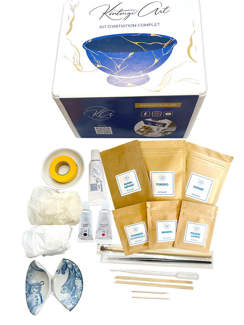 Découvrez l’art du Kintsugi avec notre kit d’initiation complet