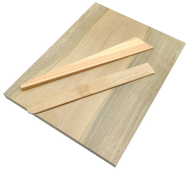 Planche Joban et spatules Hinoki Hera en bois de magnolia
