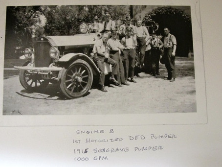 A fireman's life in 1912