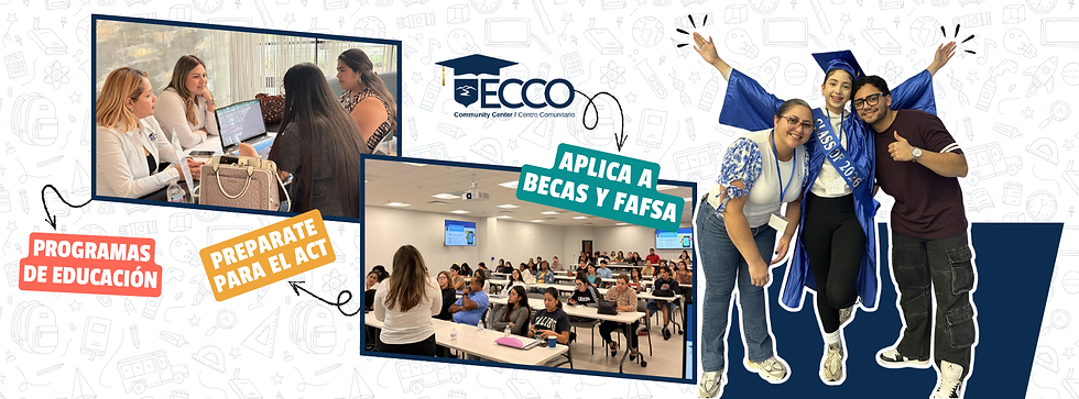 Road to College: students studying, classroom, graduates celebrating