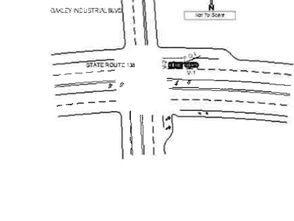Following too Closely on Oakley Industrial Blvd (Union City)