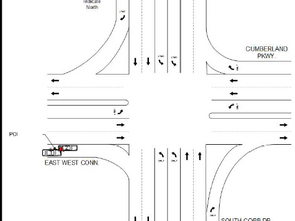 Accident on the East-West Connector has Conflicting Accounts
