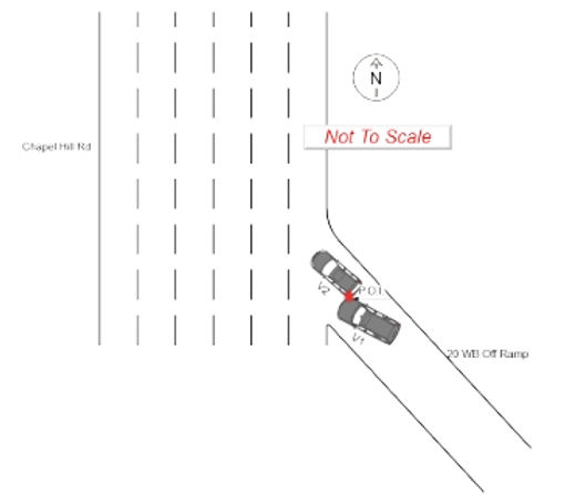 Off Ramp Crash Confusion on I20 Off Ramp Causes Accident (Douglasville)