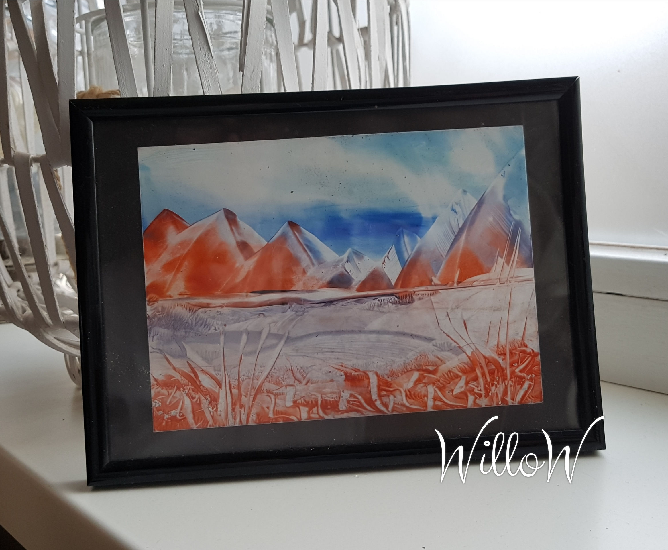 encaustic painting terrarosa