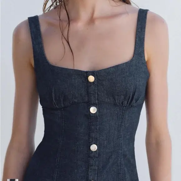 Küçük resim: Z A R A Denim Elbise