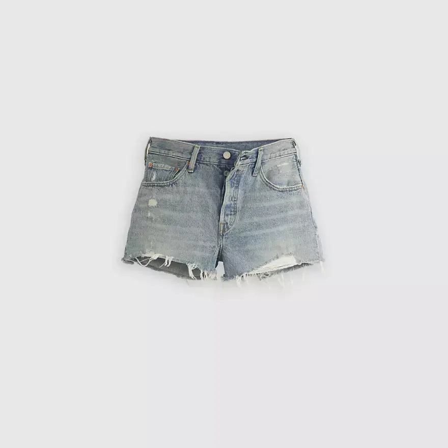 Küçük resim: Kadın Denim Şort Açık Mavi