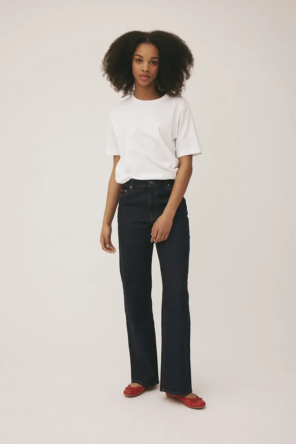 Magasin Boru Paça Denim Pantolon
