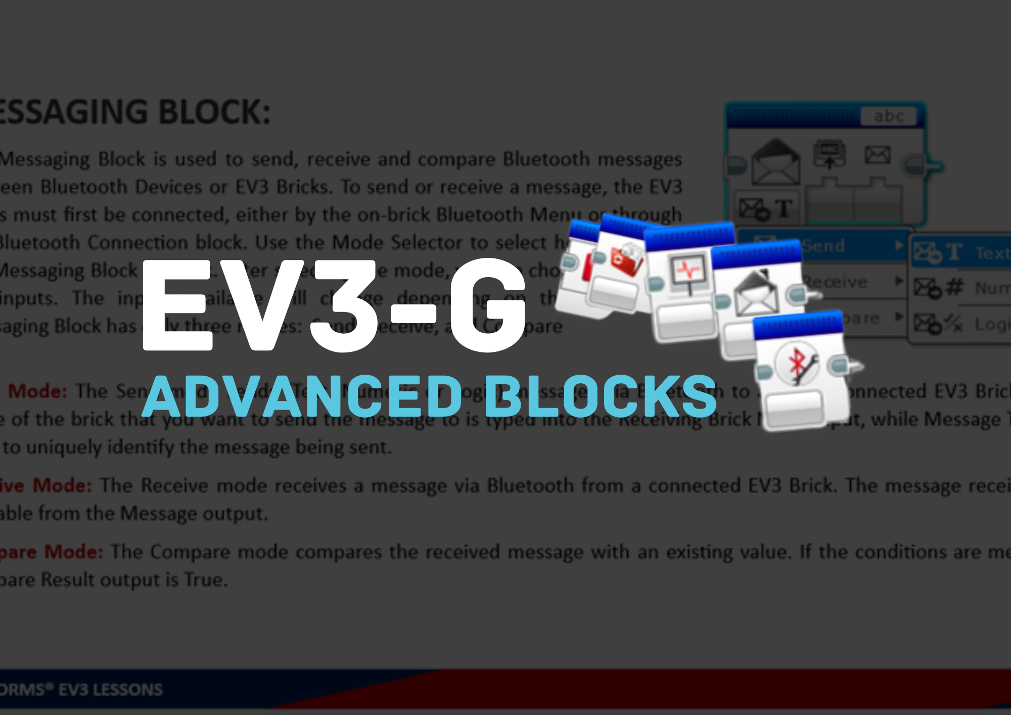 EV3-G ADVANCED BLOCKS