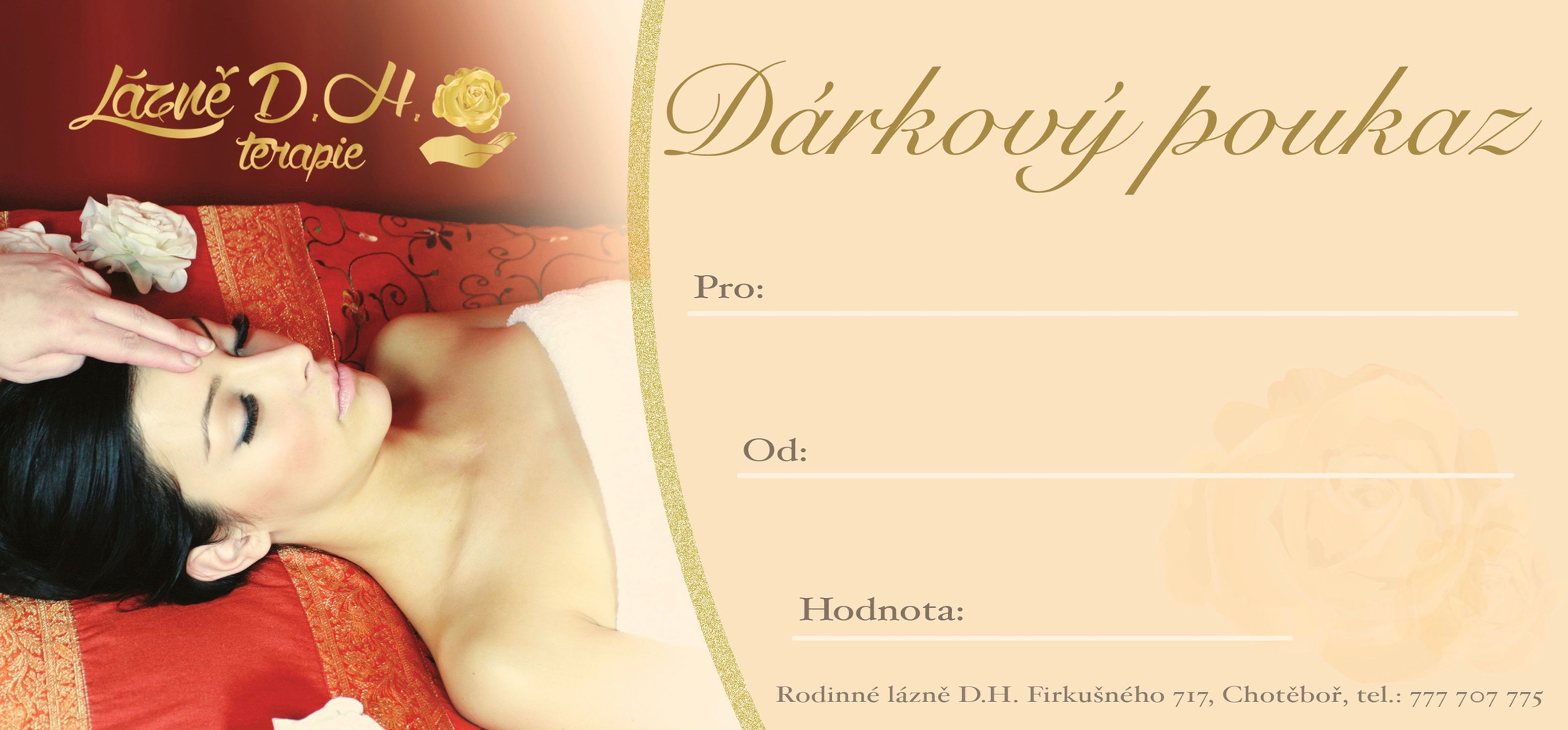 Dárkový poukaz na liftingové ošetření klasik