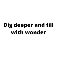 Dig deeper and fill with wonder.png