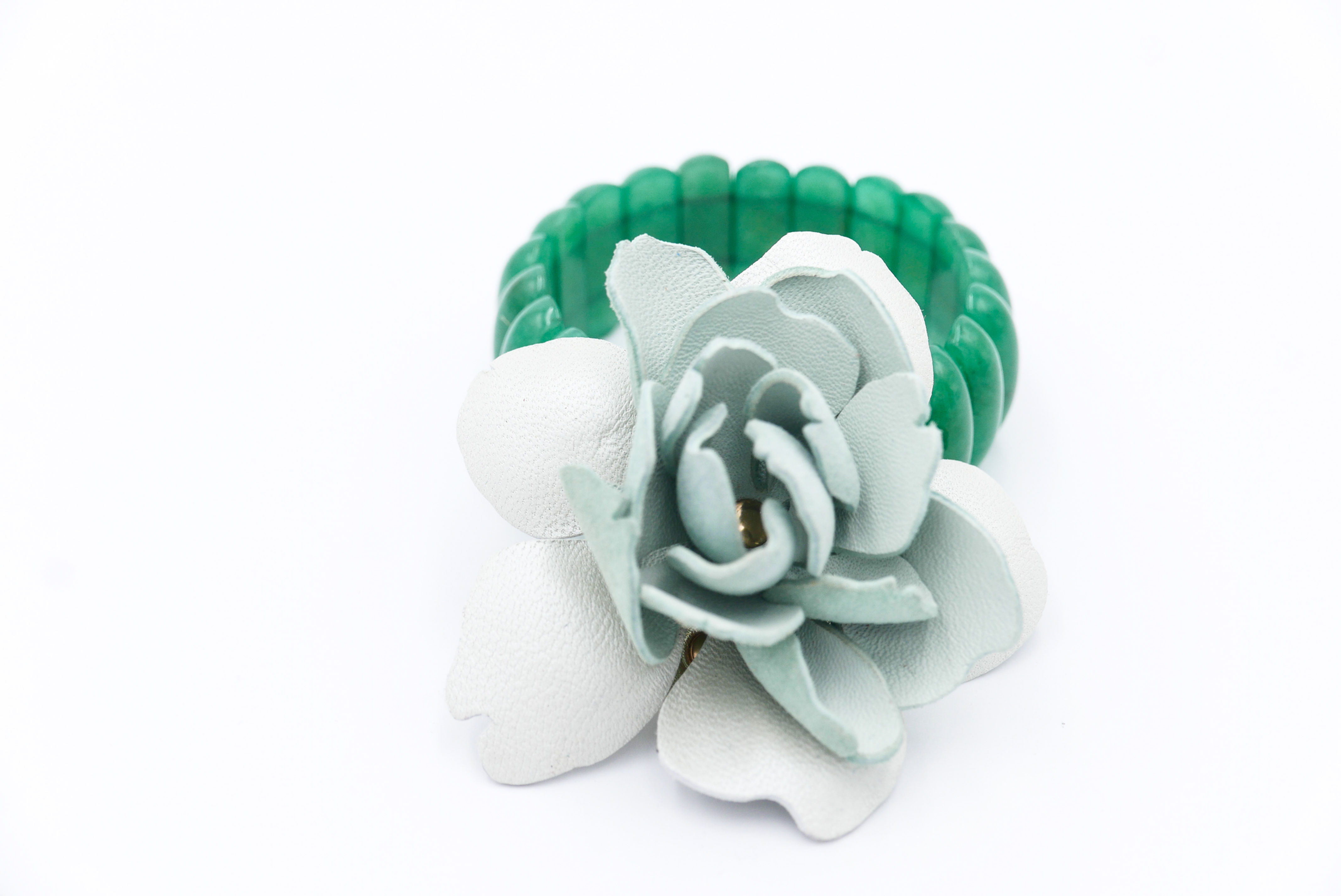 FLEUR ORNEMENTALE BLEU PÂLE