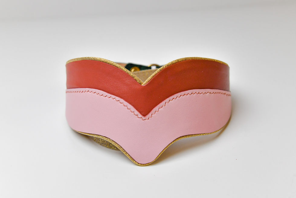 Miniatura: CEINTURE PEAU A PEAU - SŒURS Unimoi Cuir et Design