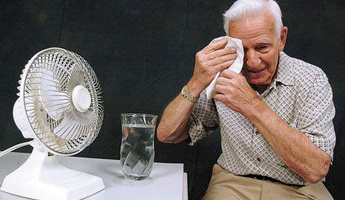 stay cool in hot weather