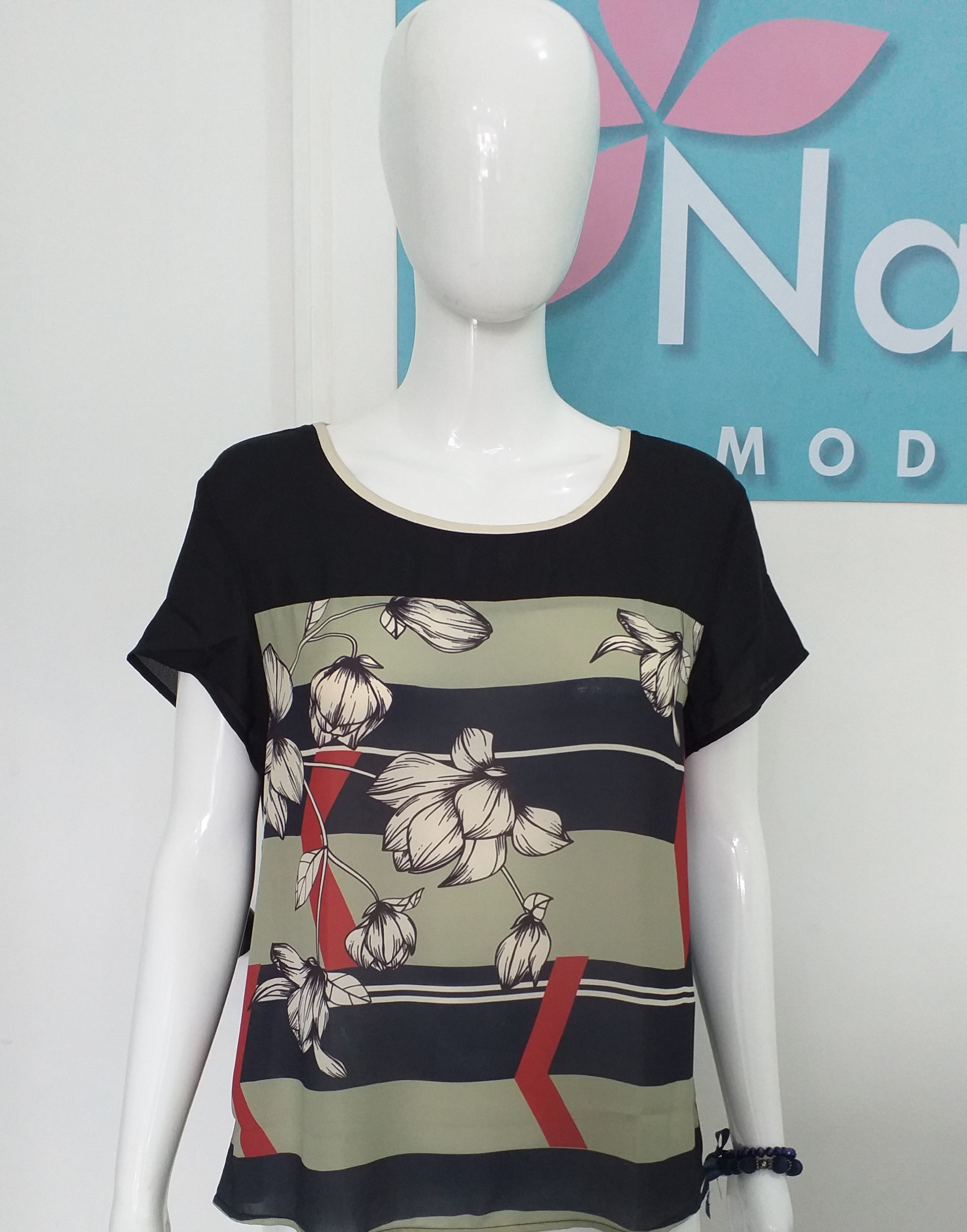 Blusa estampada