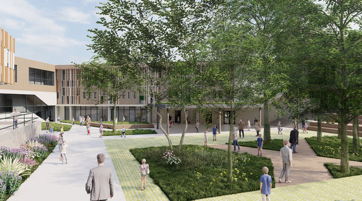 Restructuration RE2020 – Biosourcée en site occupé du Collège Rosa Parks et construction d’une salle multi activités modulable