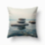 River Stones Pillow