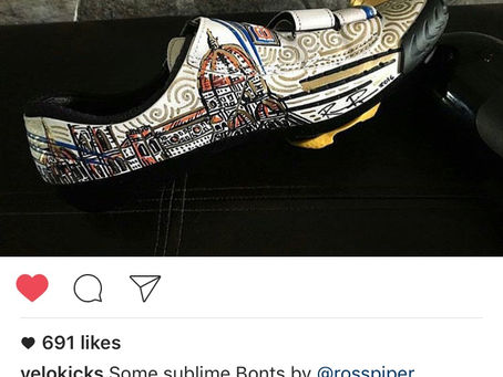 Famous "VeloKicks" Instagram Features Ross Piper Designs - Duomo Kicks