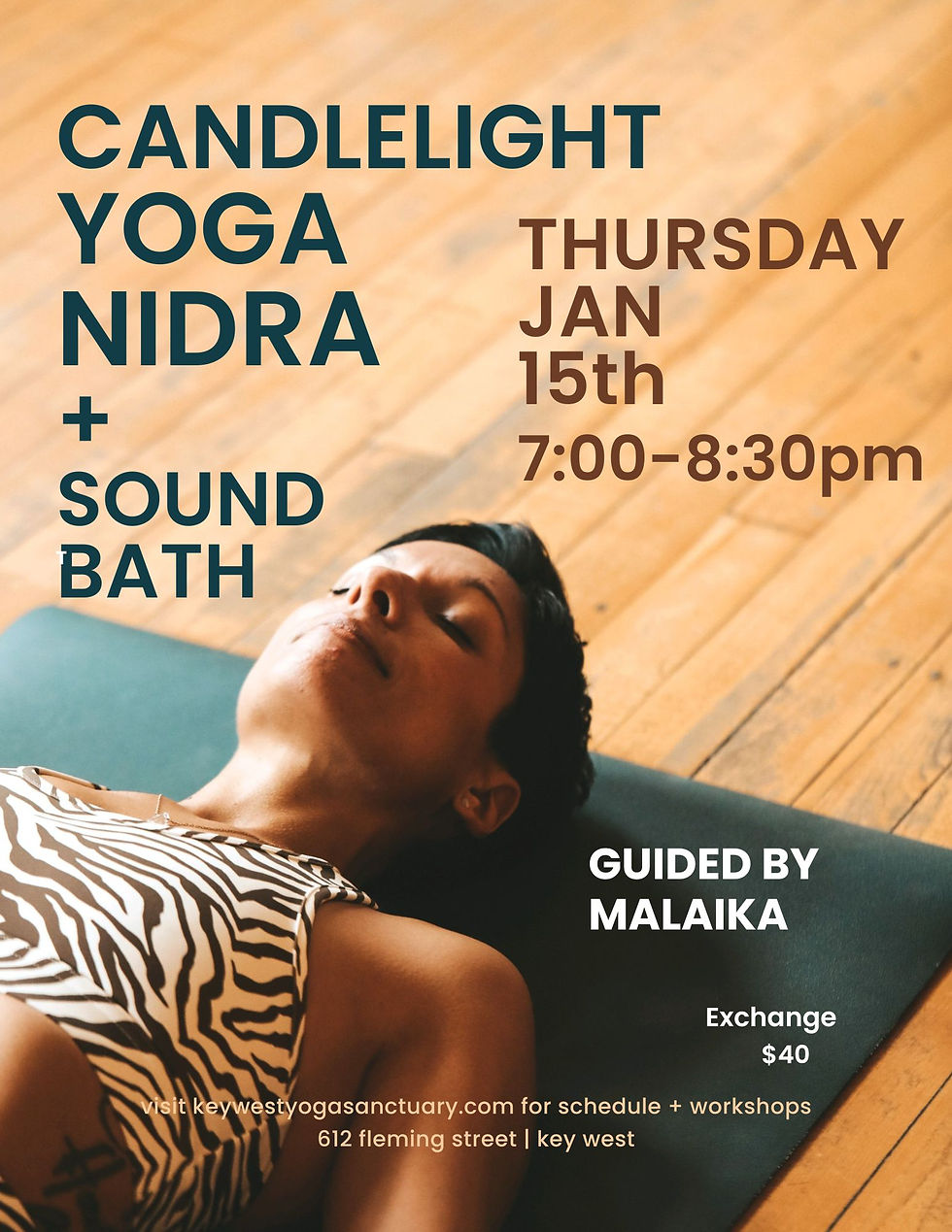Candlelight Yoga Nidra + Sound Bath