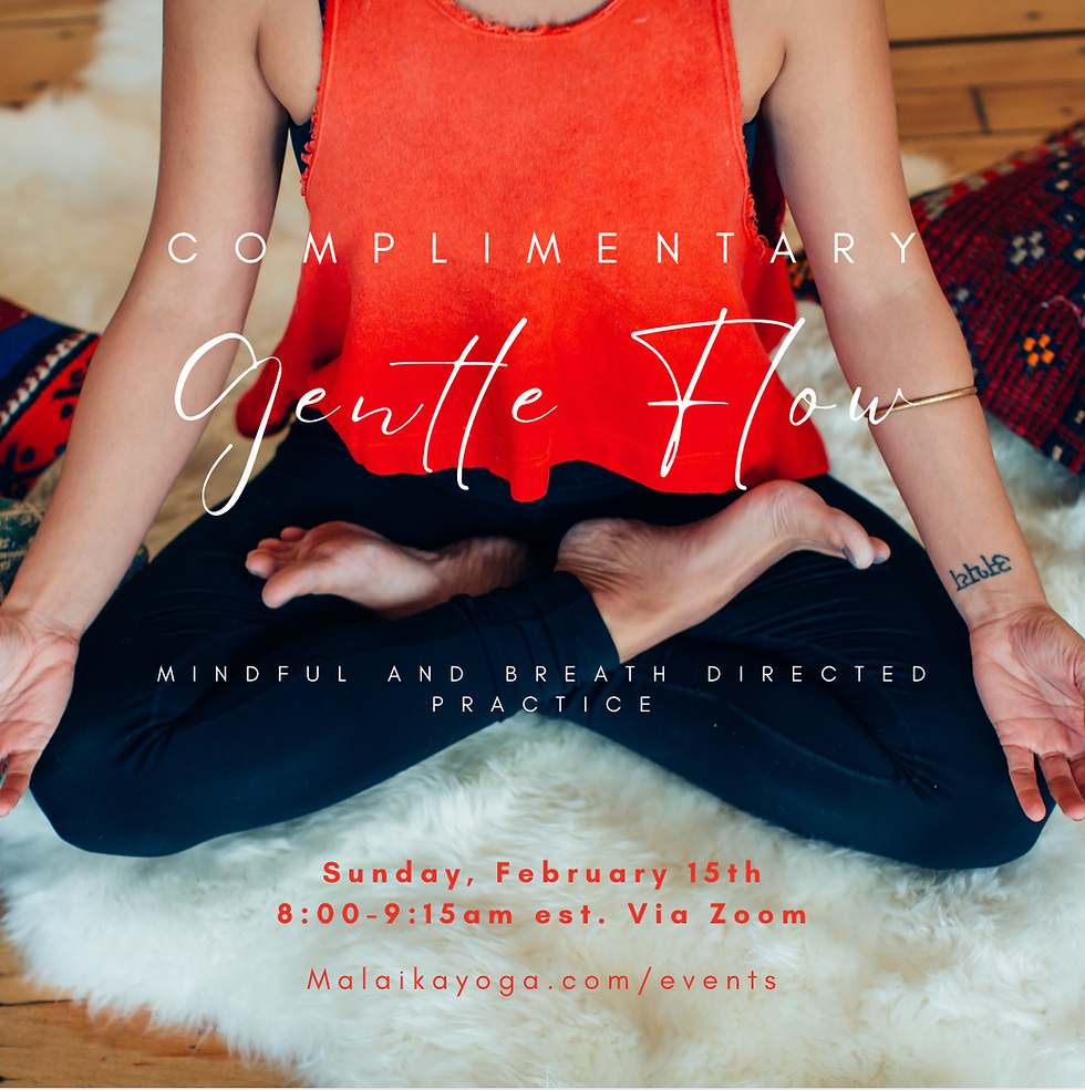 Sunday Morning Gentle Flow Class   