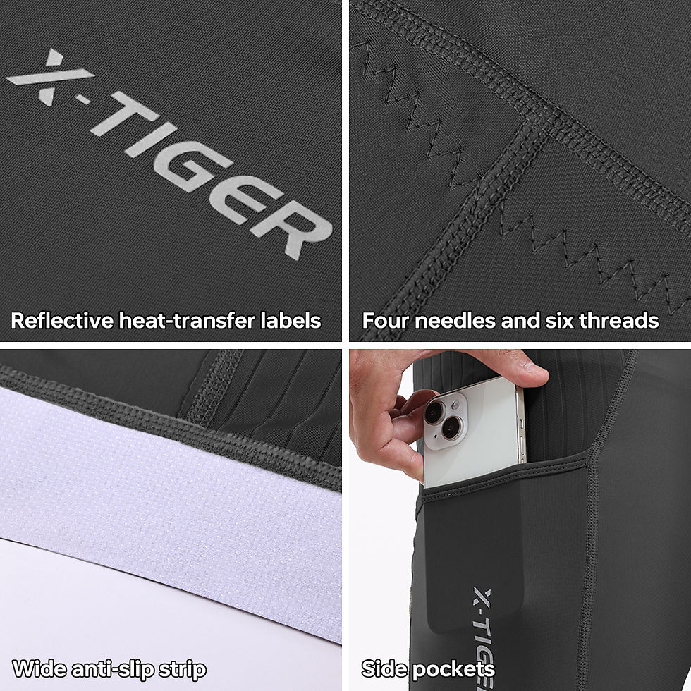 Thumbnail: Men's Padded Cycling Shorts for Road & Mountain Biking