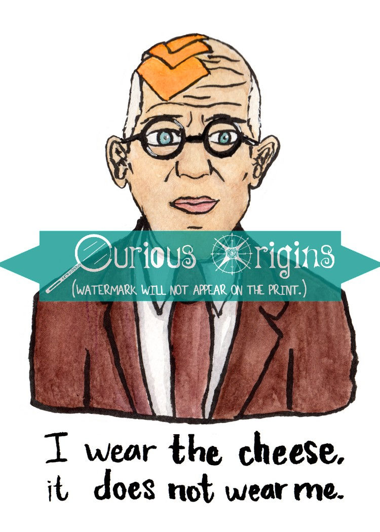 Thumbnail: Buffy the Vampire Slayer / CheeseMan Restless / Art Print Watercolor 5"x7" or 1