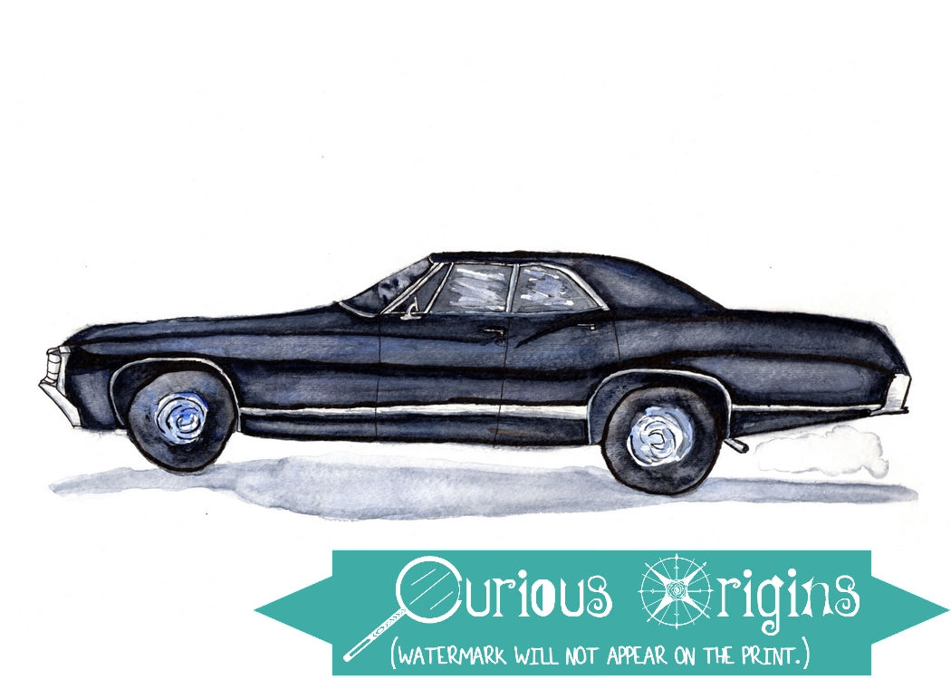 1967 Chevy Impala // Supernatural // Baby Metallicar // American Classic Muscle
