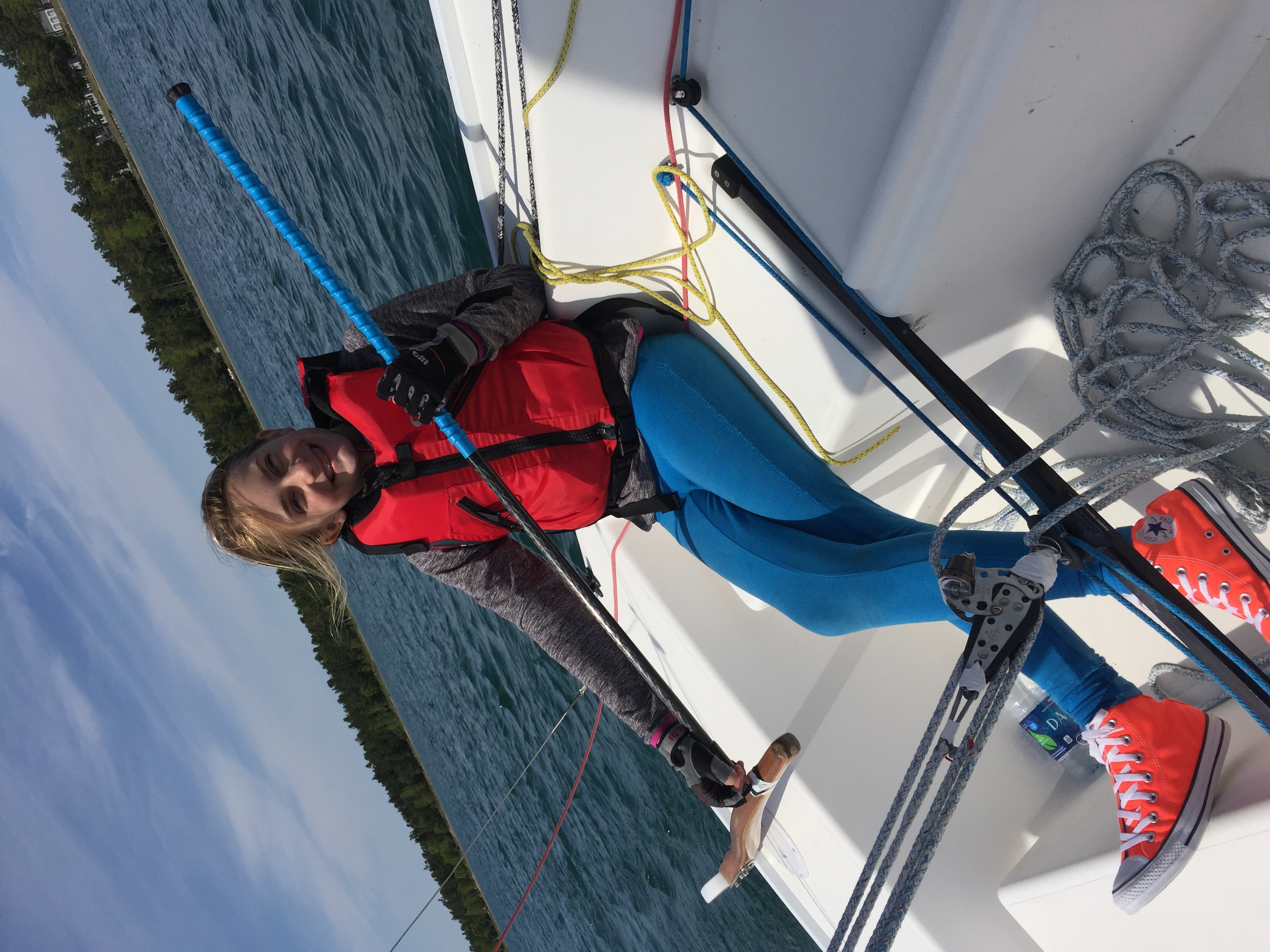 10 year old driving a J/22