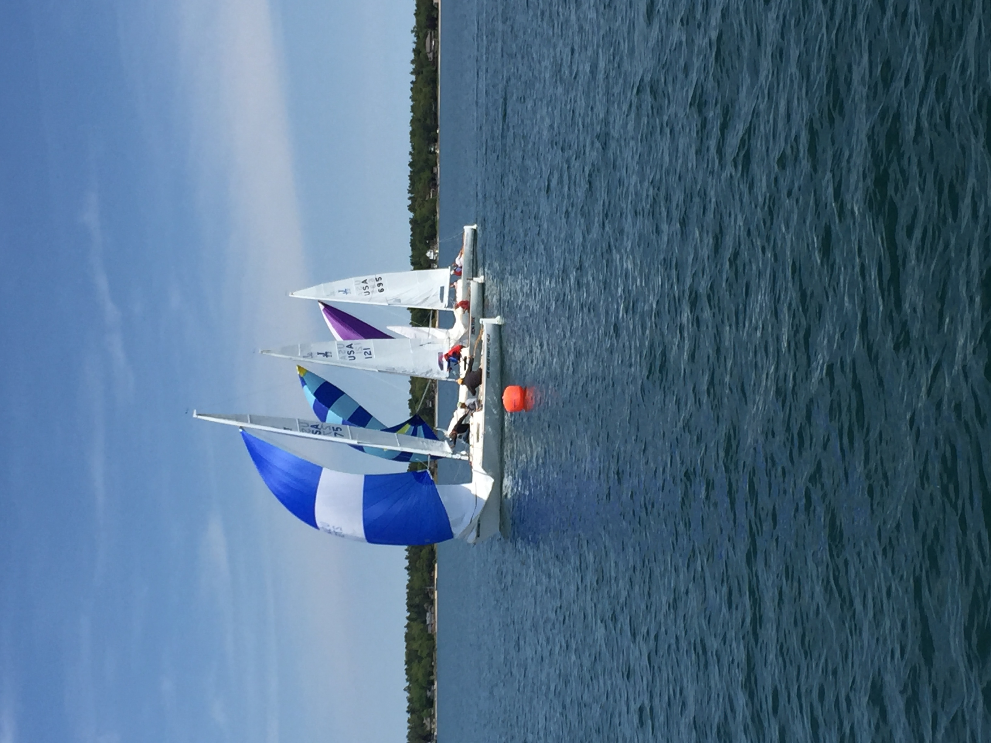 close finish