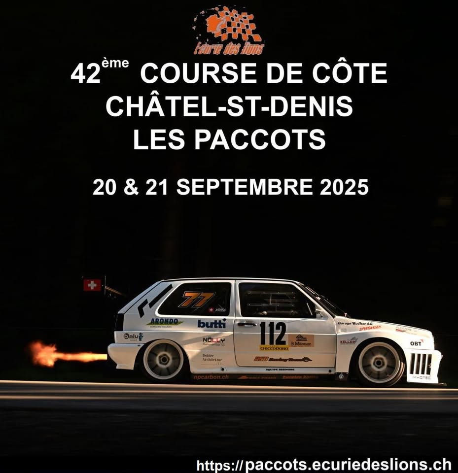 Course de côte des Paccots