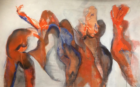 Danse orangée