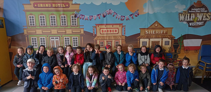 Junior and Senior Infants -'Wild West' School Tour