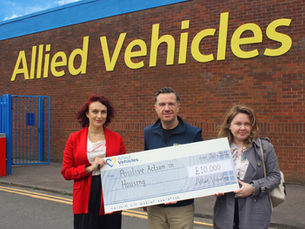 Allied Vehicles Supports Positive Action In Housing Programme