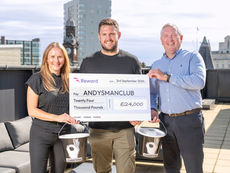 Reward raises £24,000 to support Andy’s Man Club