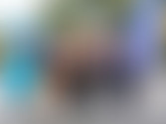 Four JCB employee's showing their support for the campaign.