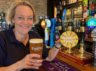 Brewing Director, Georgina Young, from St Austell Brewery, celebrates shared brewing heritage.