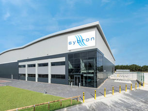 A brand new office headquarters for company Sybron, now located in Harlow in Essex.