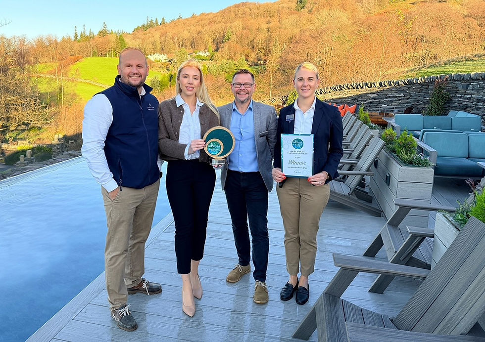 Lake District Spa Wins Best In North West Award