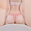 Thumbnail: Rear view of seamless thong from Kinky Couture, showing contoured fit and smooth finish.
