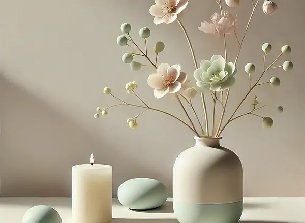 DALL·E 2024-11-13 21.56.53 - A minimalist scene in light pastel colors, featuring elegant