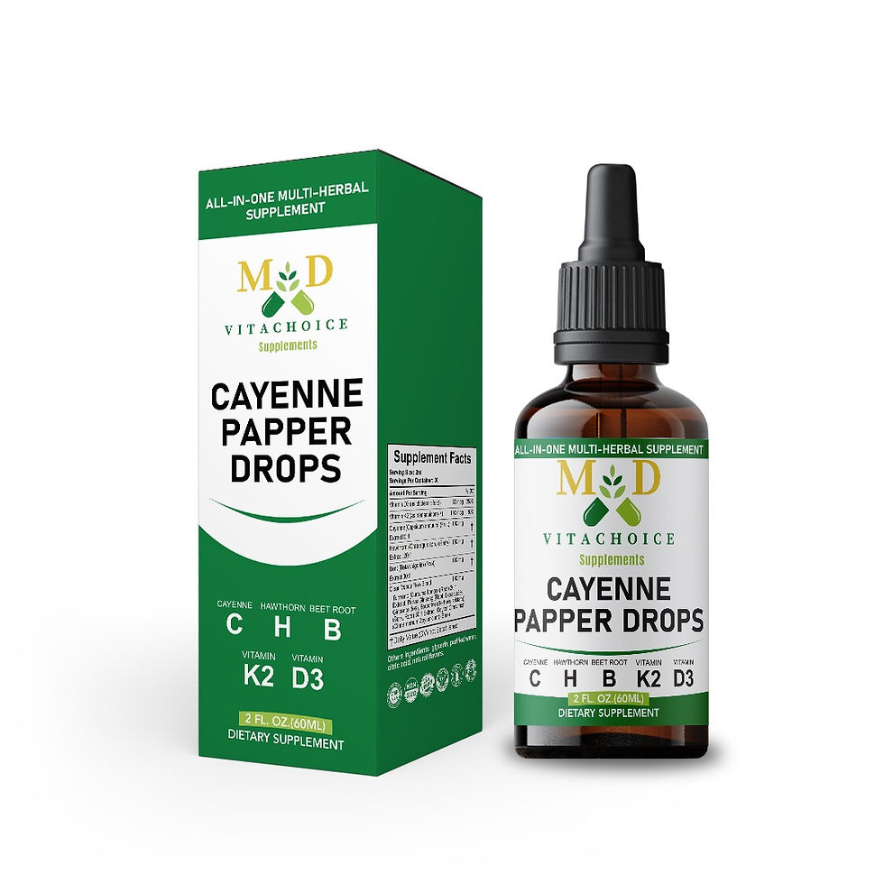 Cayenne Paper Drops +