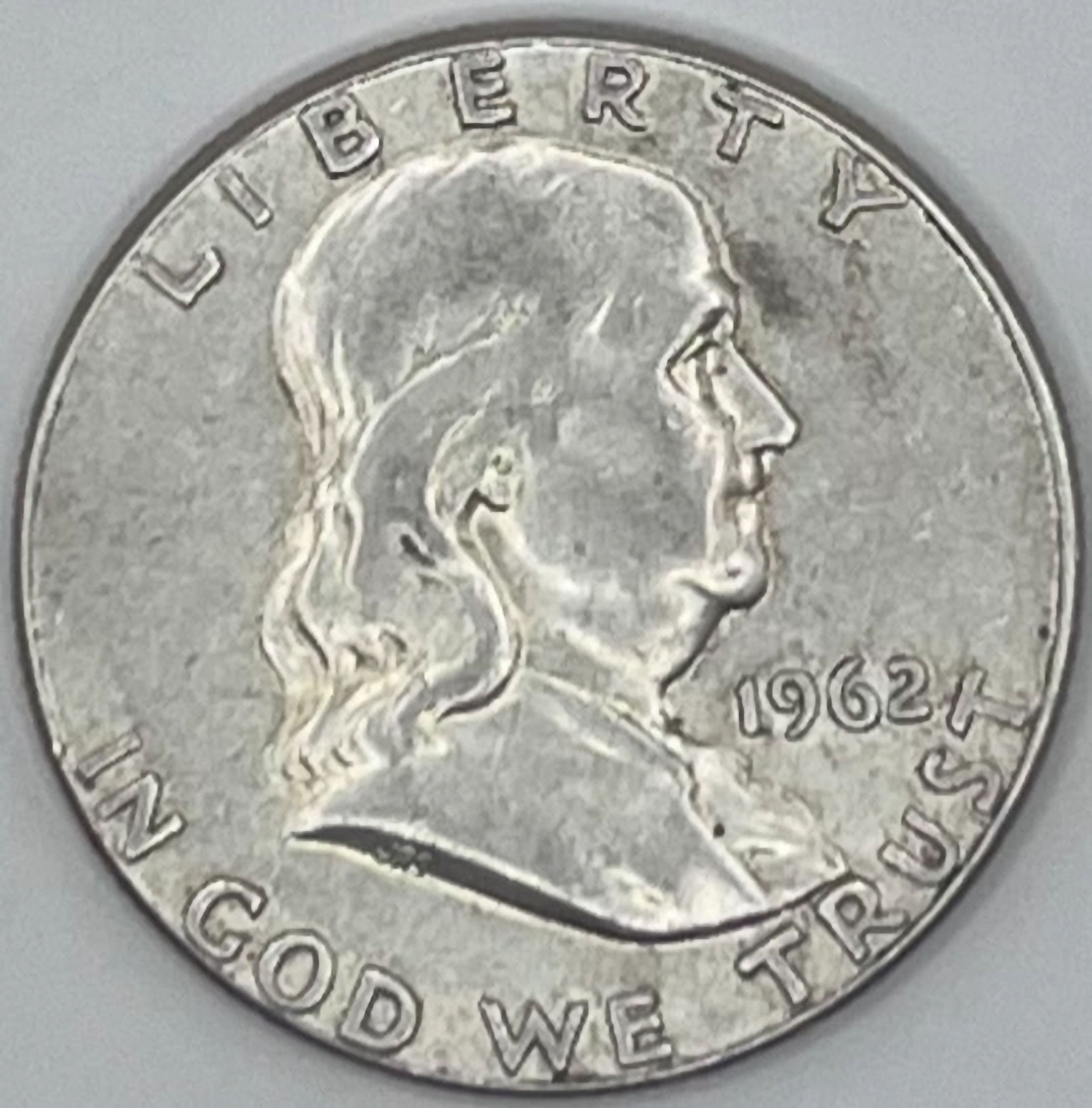 1962 Franklin Silver Half Dollar