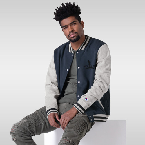 ジャケット・アウター CLANE FADED COLOR TAILORED JACKET Embroidered Champion Bomber Jacket | Faded & Co