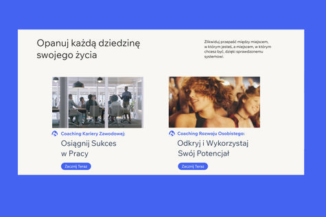 Sesja grupowa – coaching kariery zawodowej i rozwój kompetencji w pracy
