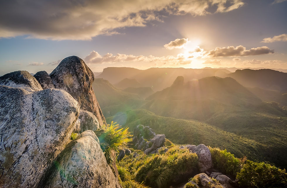 sunrise mountains