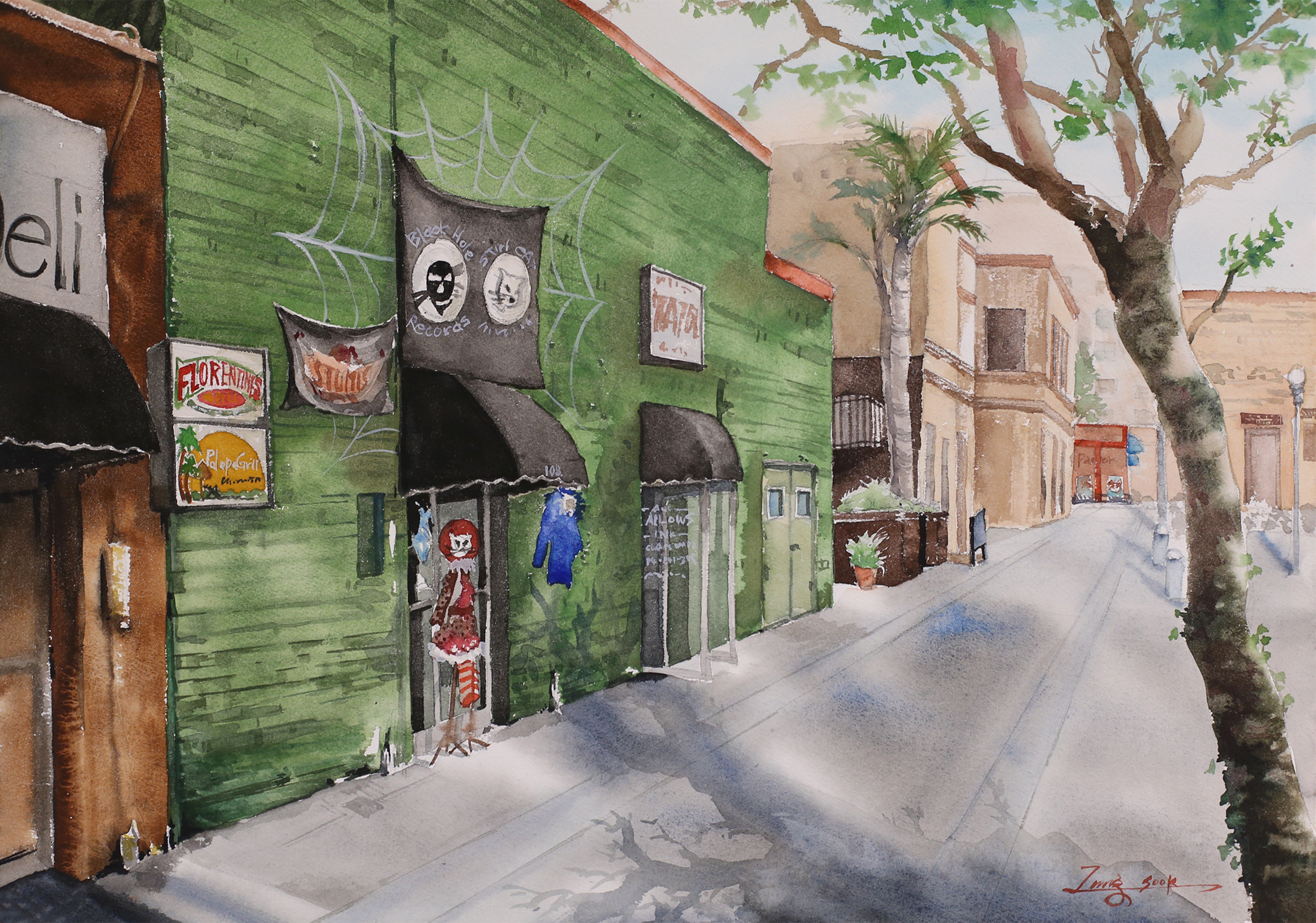 Downtown of Fullerton