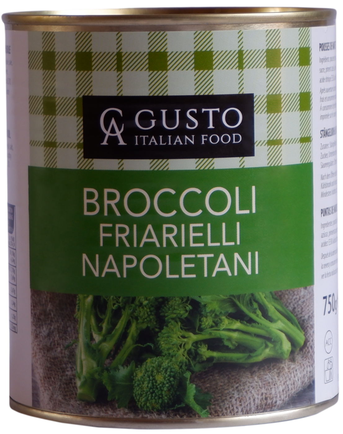 BROCCOLI FRIARELLI NAPOLETANI  BARATTOLO DA 750 GR