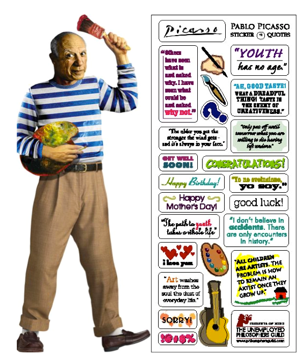 Pablo Picasso Card