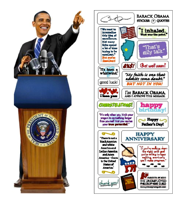 Barack Obama Card