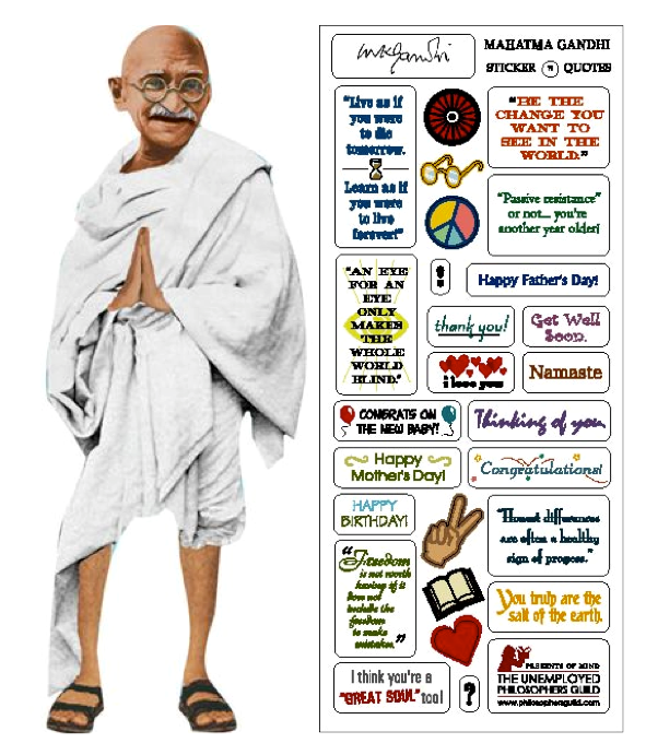 Ghandi Card